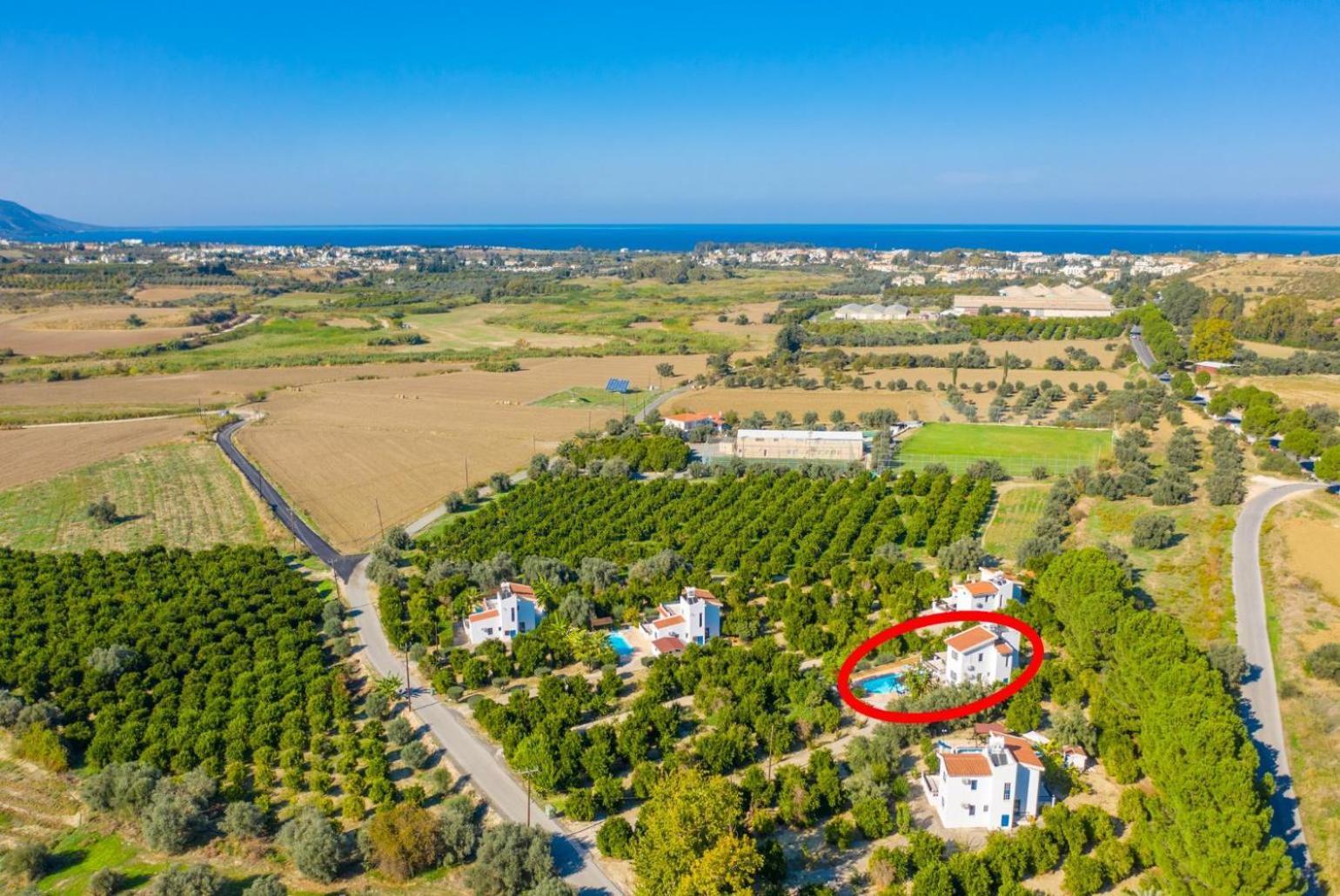 Villa Charoula Tria Paphos Eksteriør bilde